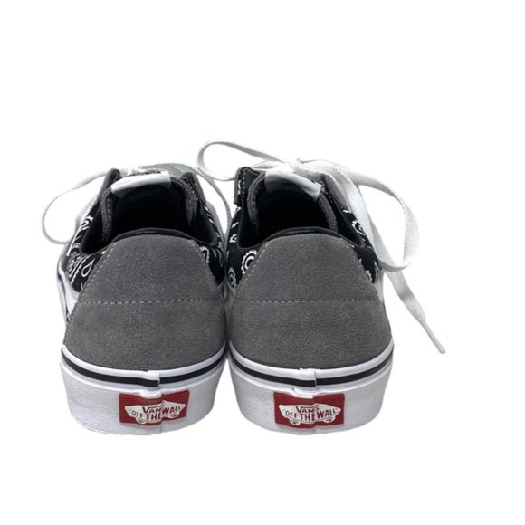 VANS Sk8-Low Shoe Suede Casual Paisley Gray Sneakers For Women Skate VN0A5KXDBGJ - Picture 8 of 10